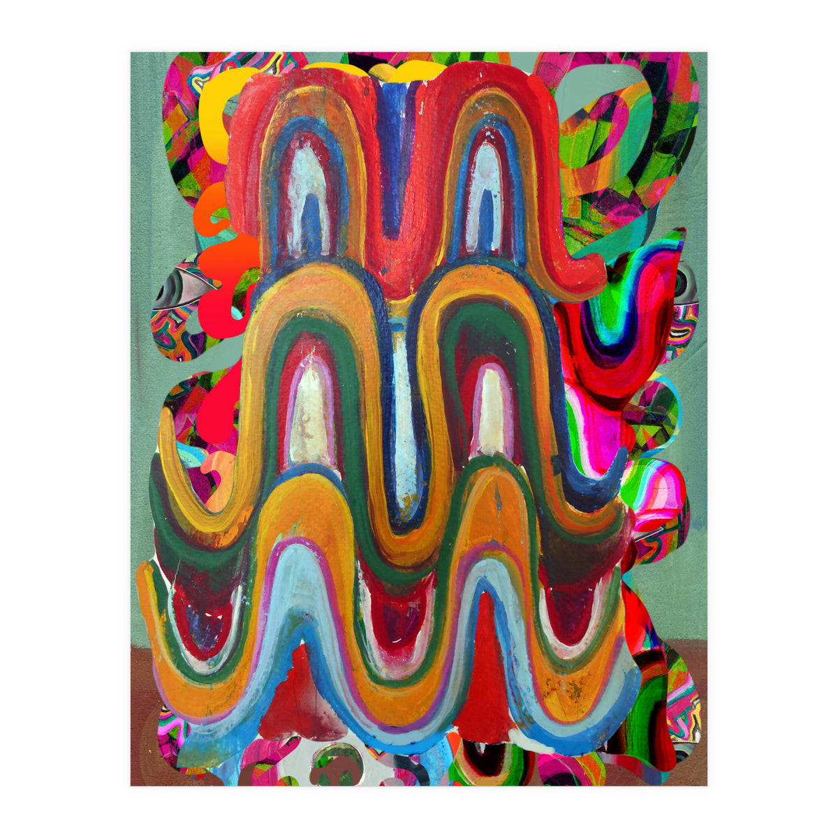 Pop Abstract Asimetrico A5 (Print Only)