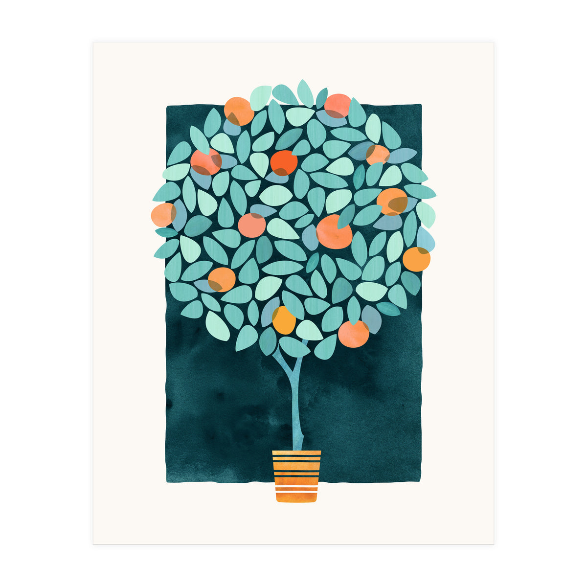 Orange Tree At Midnight (Print Only)