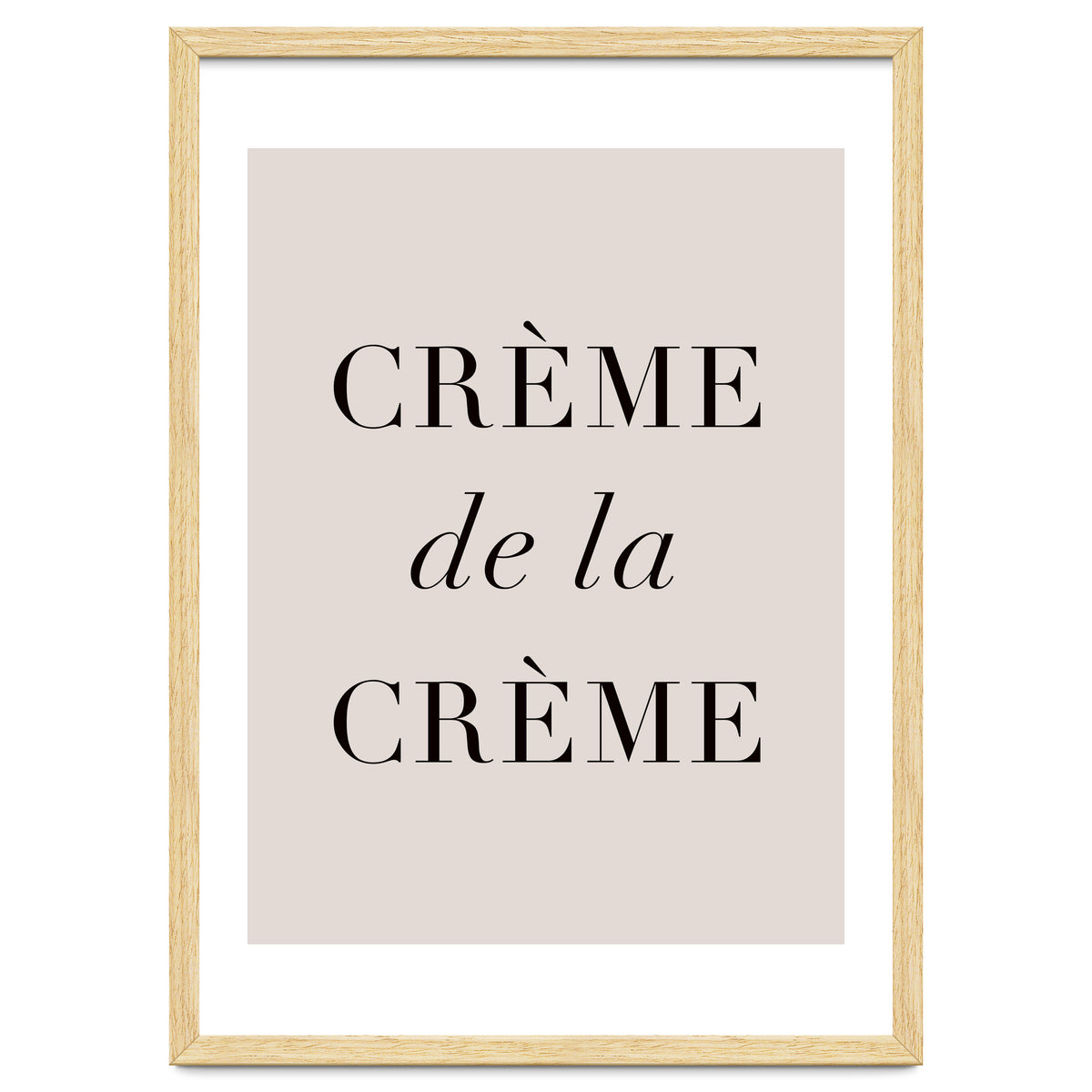 Creme De La Creme