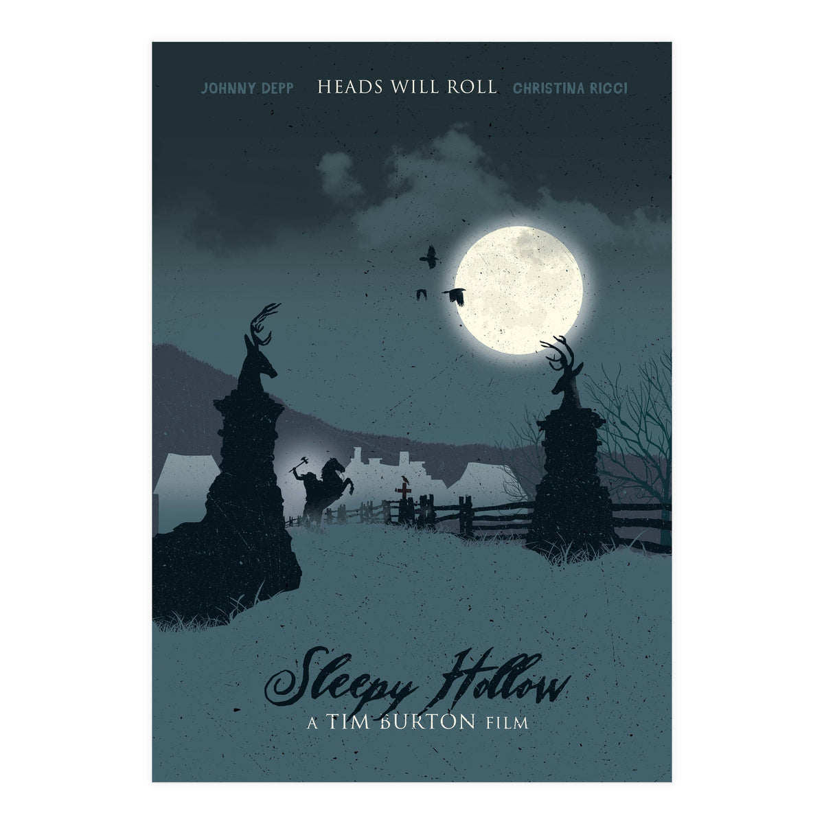 Sleepy Hollow movie poster (Print Only)