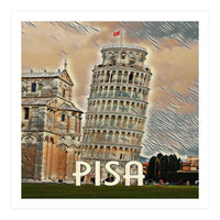 Pisa Tower, Italy (Print Only)