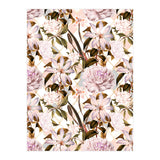 Pink flowering in geometric (Print Only) thumbnail