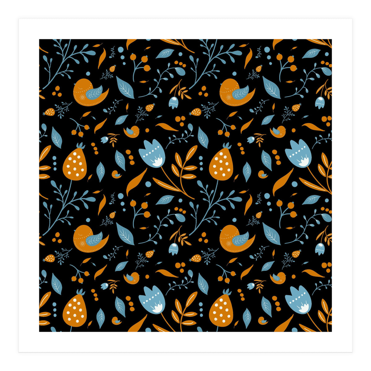 Midnight Summer Garden (Print Only)