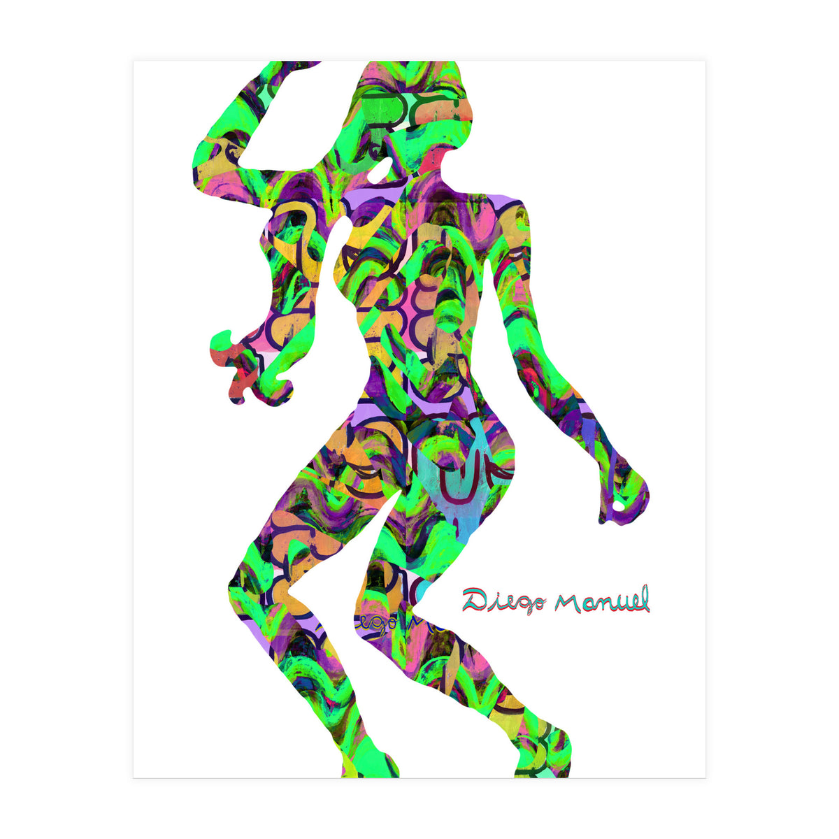 Dance Girl B 3  (Print Only)
