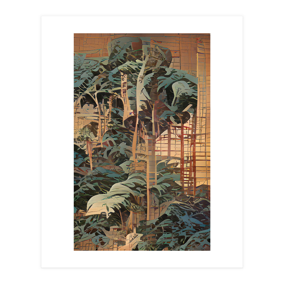 TROPICAL FOREST no4 - UKIYO-e (Print Only)