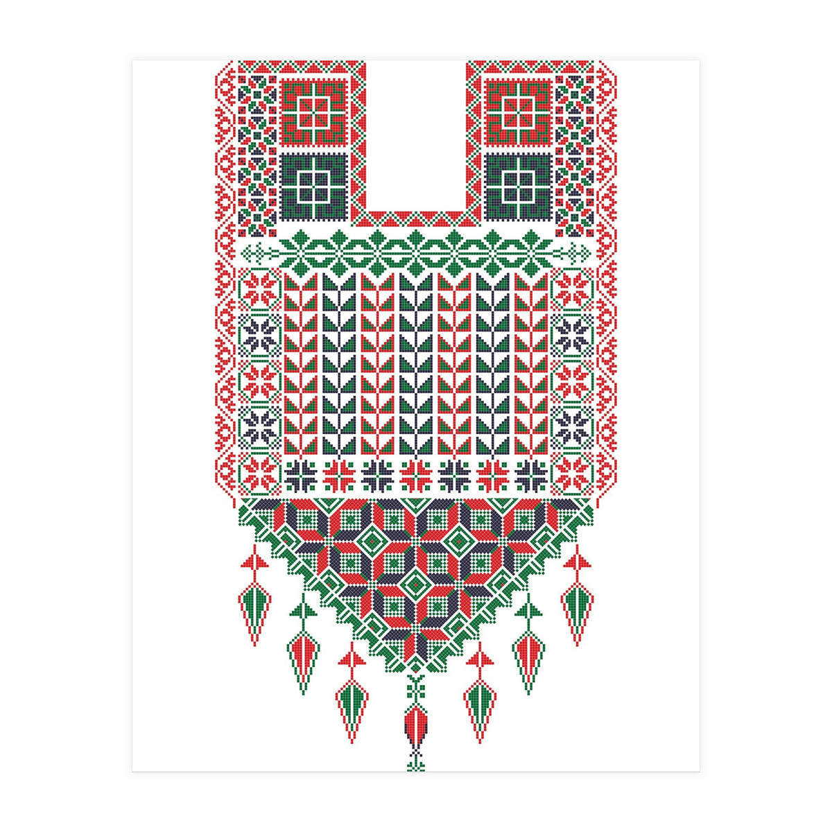 Tatreez Ornament 4 (Print Only)