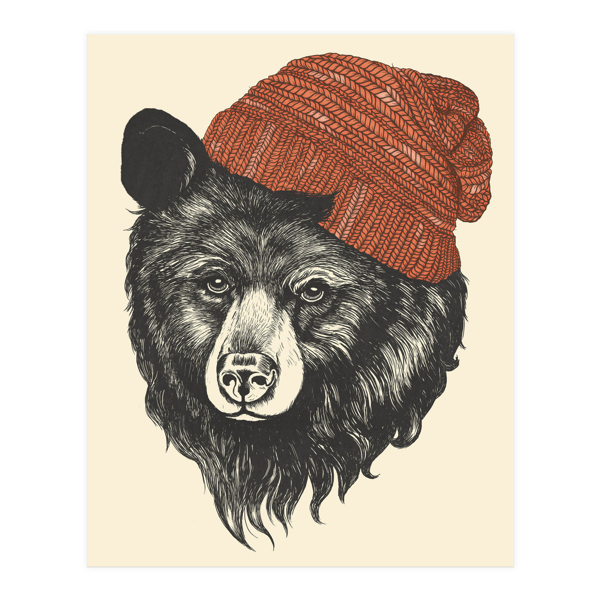 Zissou The Bear (Print Only)