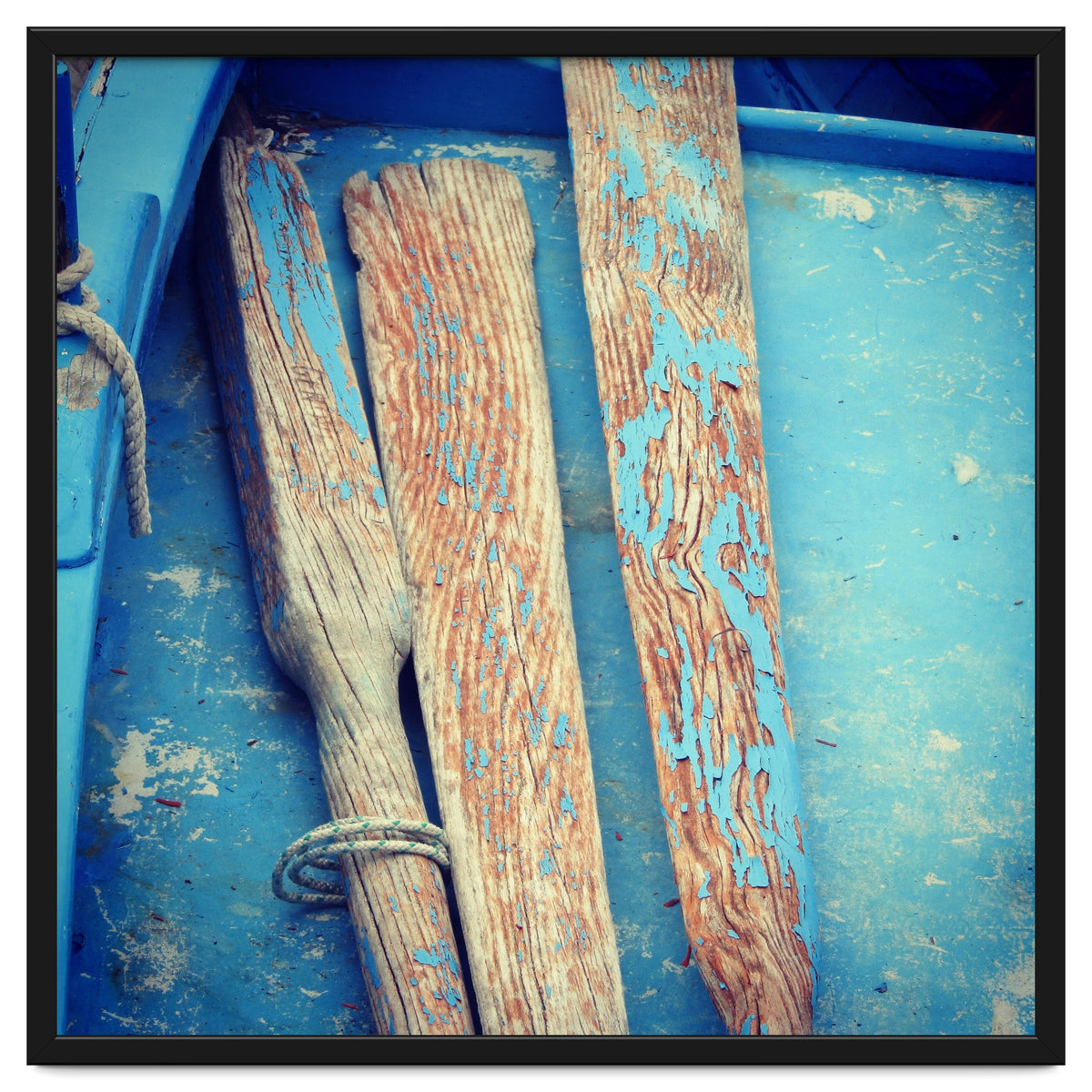 boat and oars