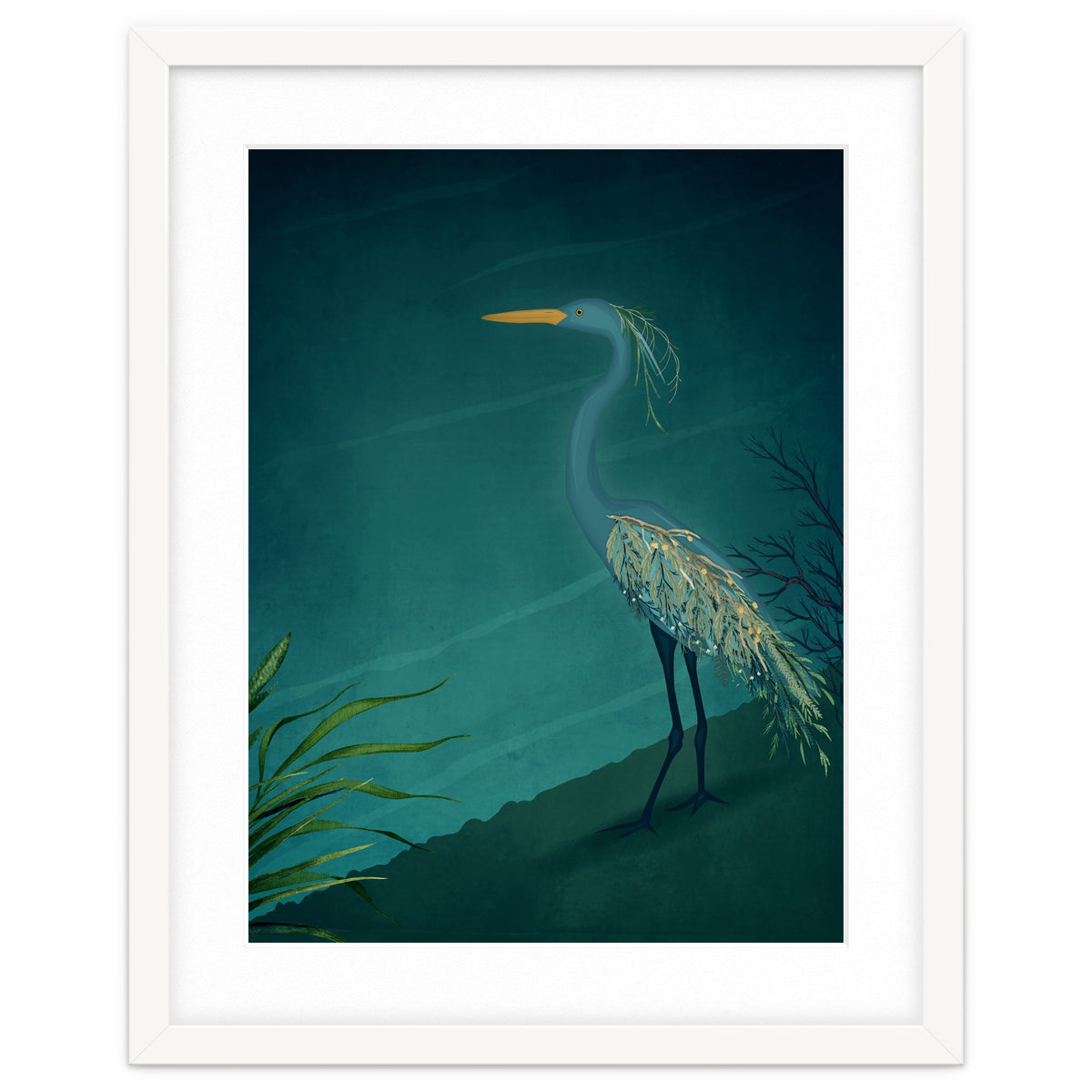 Camouflage:  The Crane