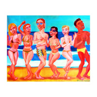 Fiesta En La Playa 6 3d (Print Only)