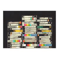 VHS Stack (Print Only)