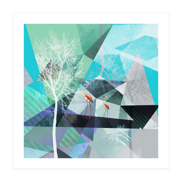 FLAMINGOS P19-A2   (Print Only)