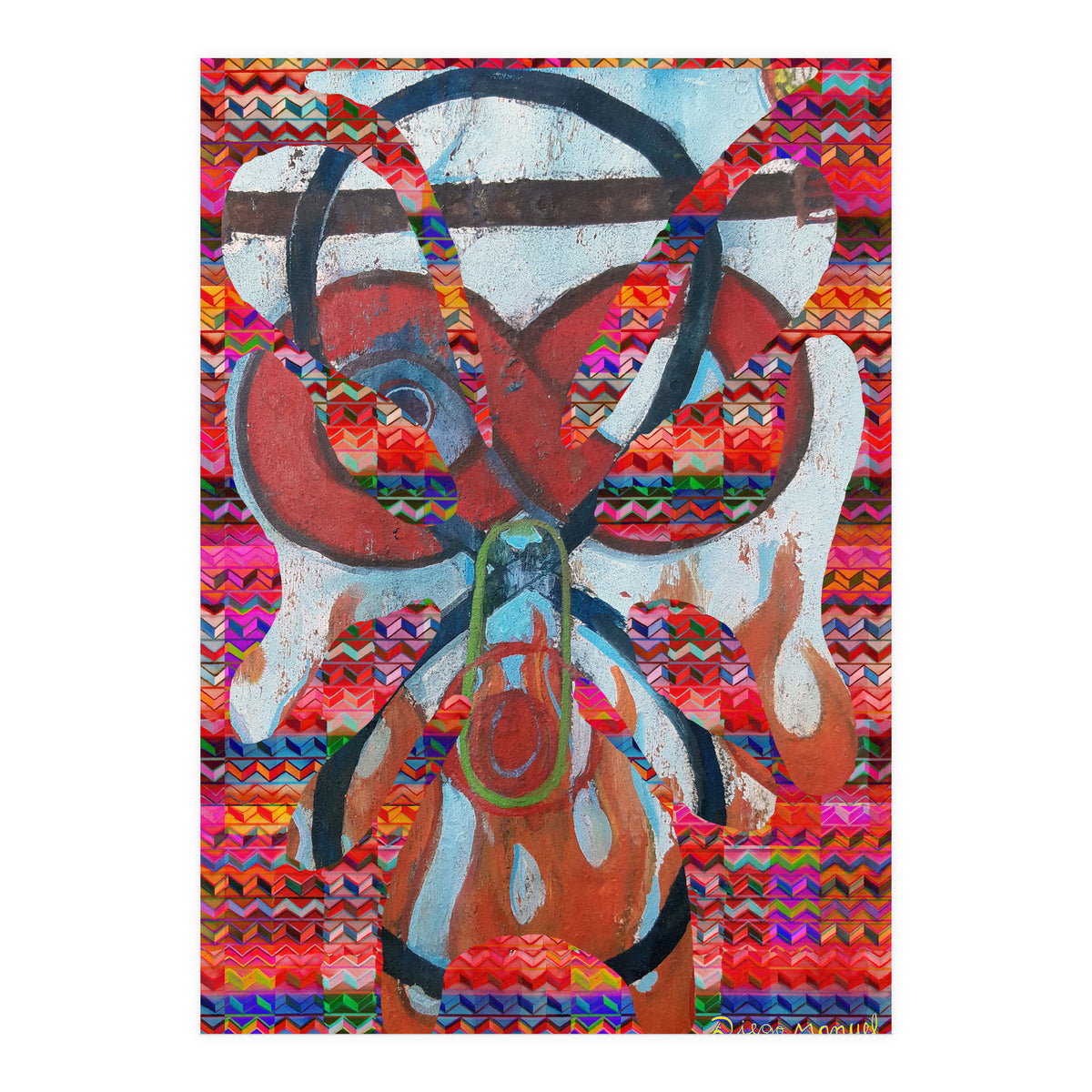 Pop Abstract 2023 Tapiz 15 (Print Only)