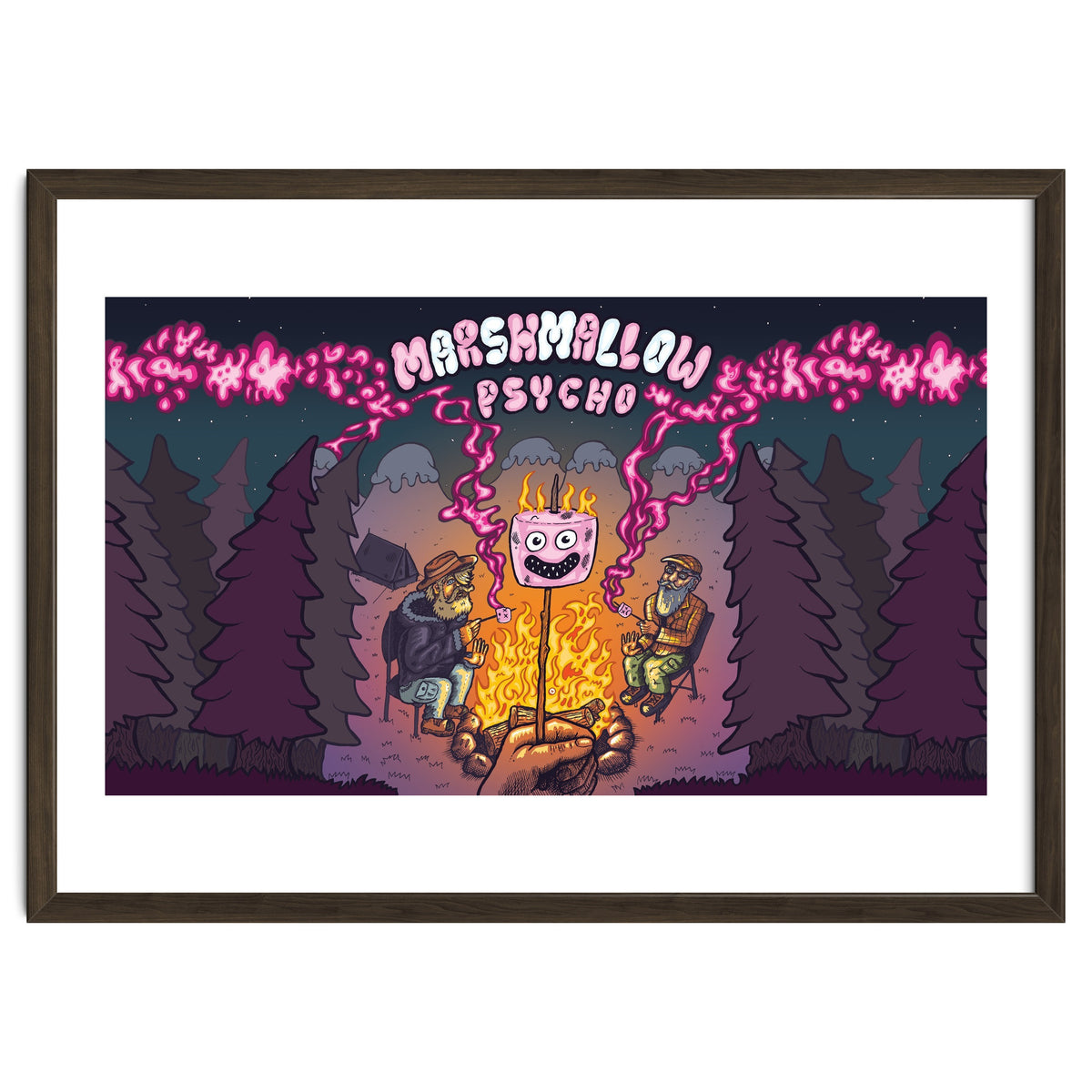 Marshmallow Psycho 12.3% ABV Bourbon Barrel Aged Marshmallow Stout