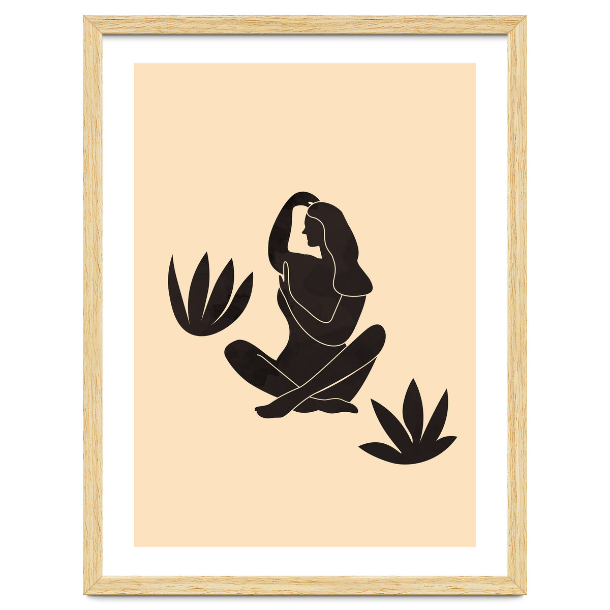 Female Body Line Art