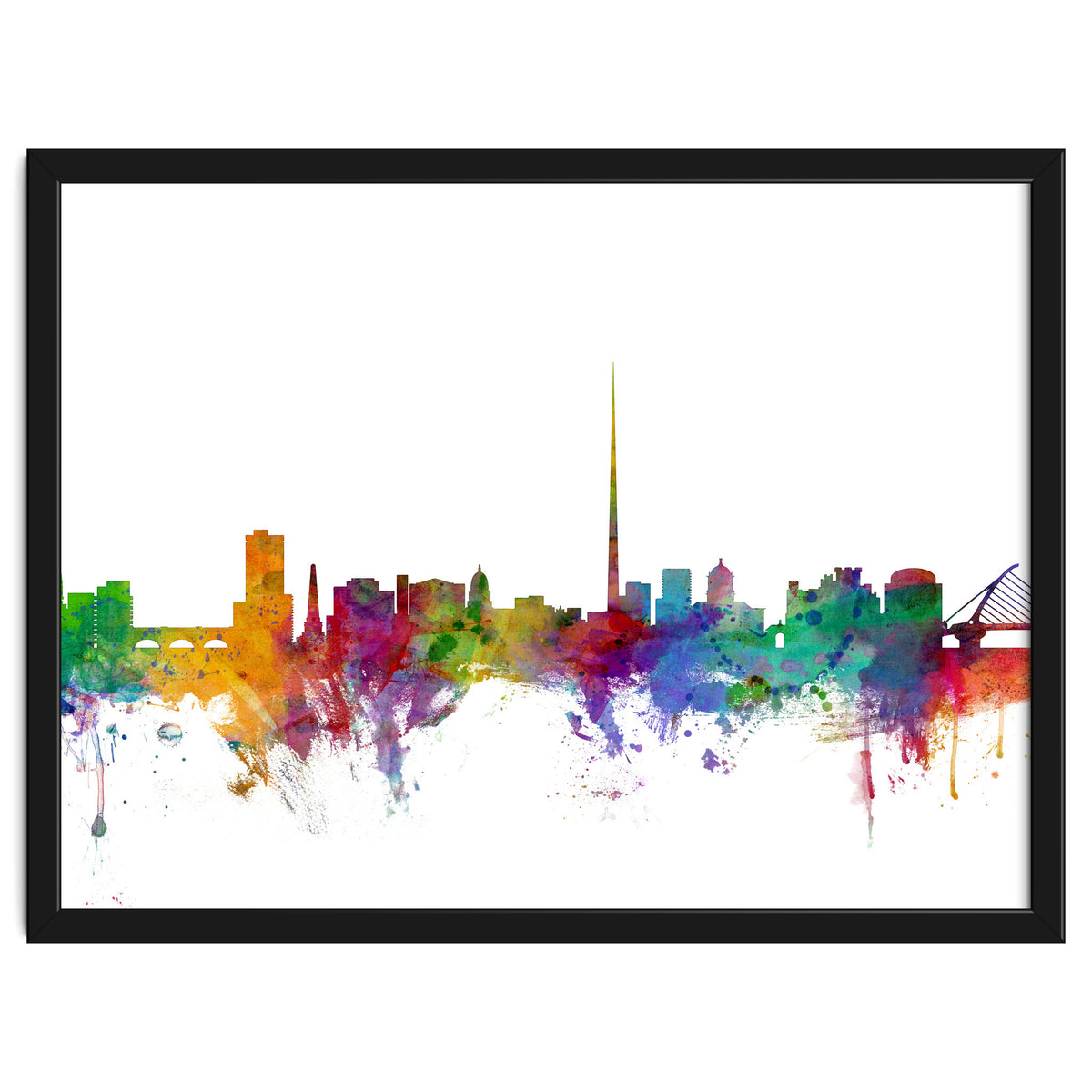 Dublin Ireland Skyline