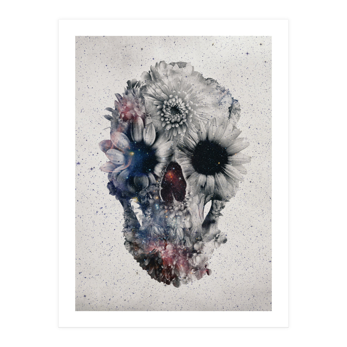 Floral Skull 2 (Print Only)