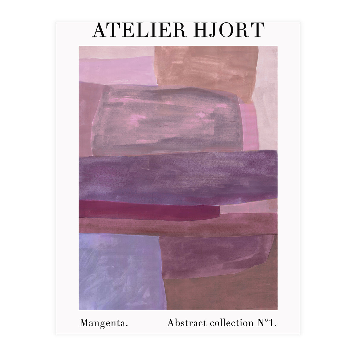 Mangenta Abstract (Print Only)