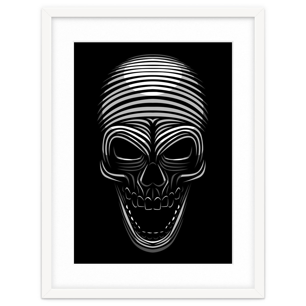 Lines Skull