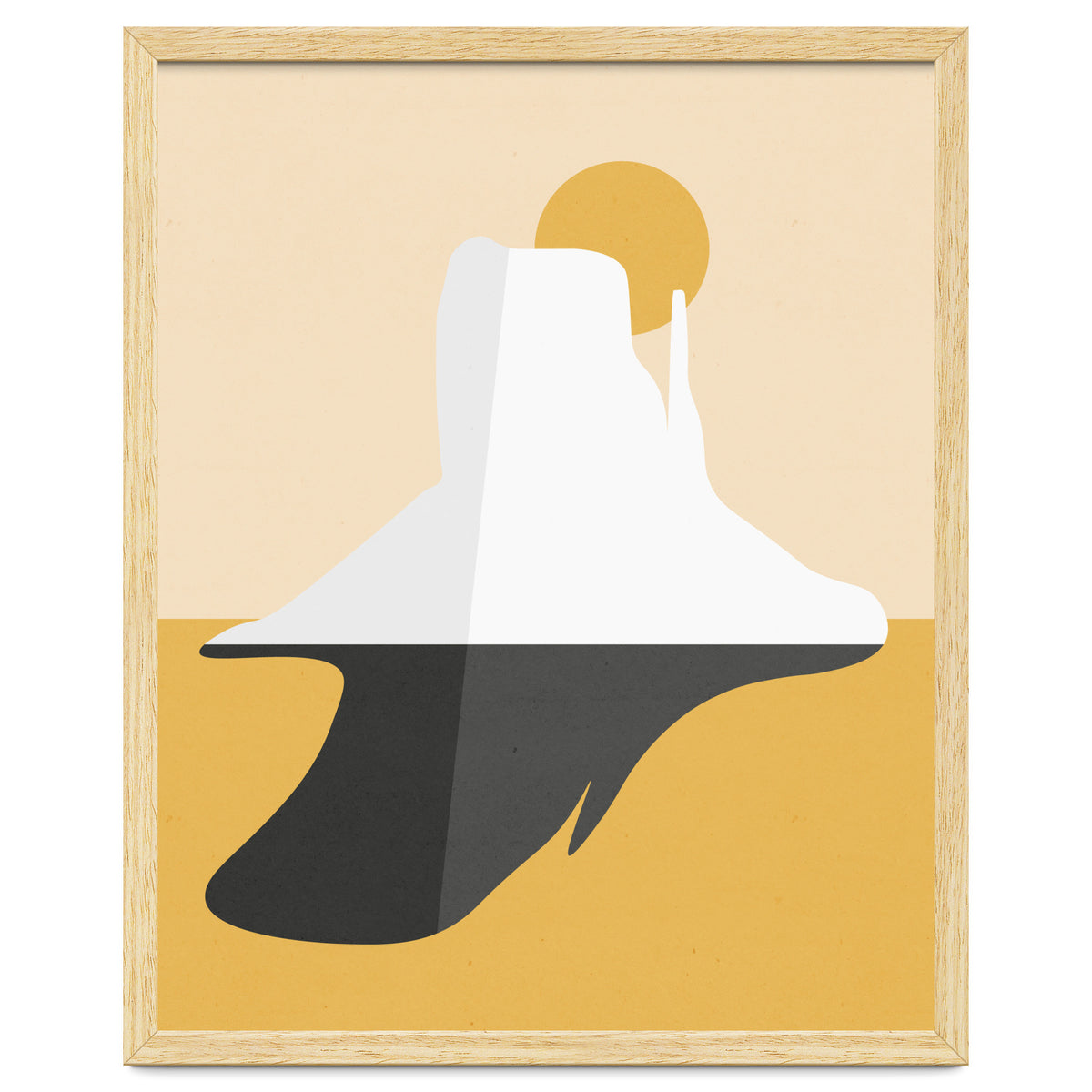 Abstract Mesa - Golden Desert