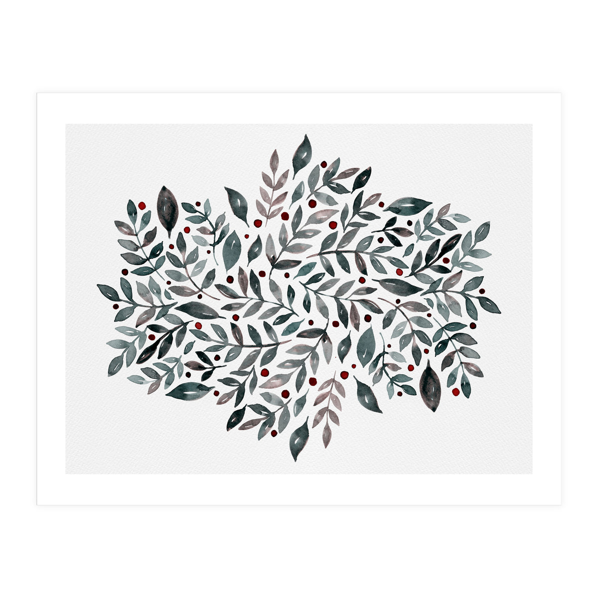 Seasonal Branches Neutral (Print Only)