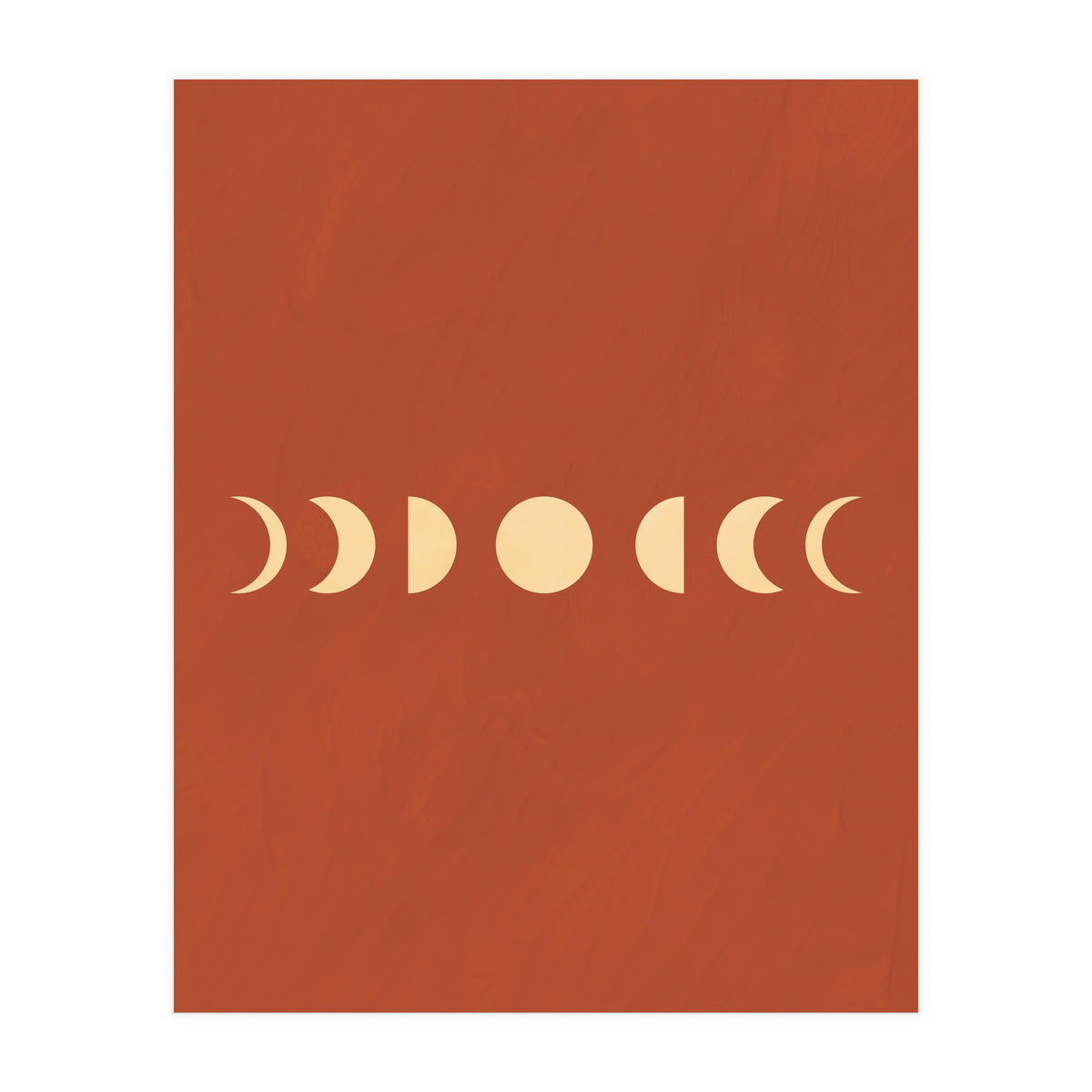 Lunar Eclipse Moon Phases III (Print Only)