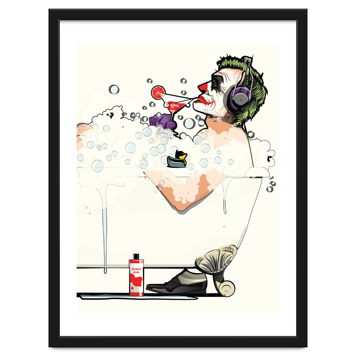 The Joker in the Bath, funny Bathroom Humour