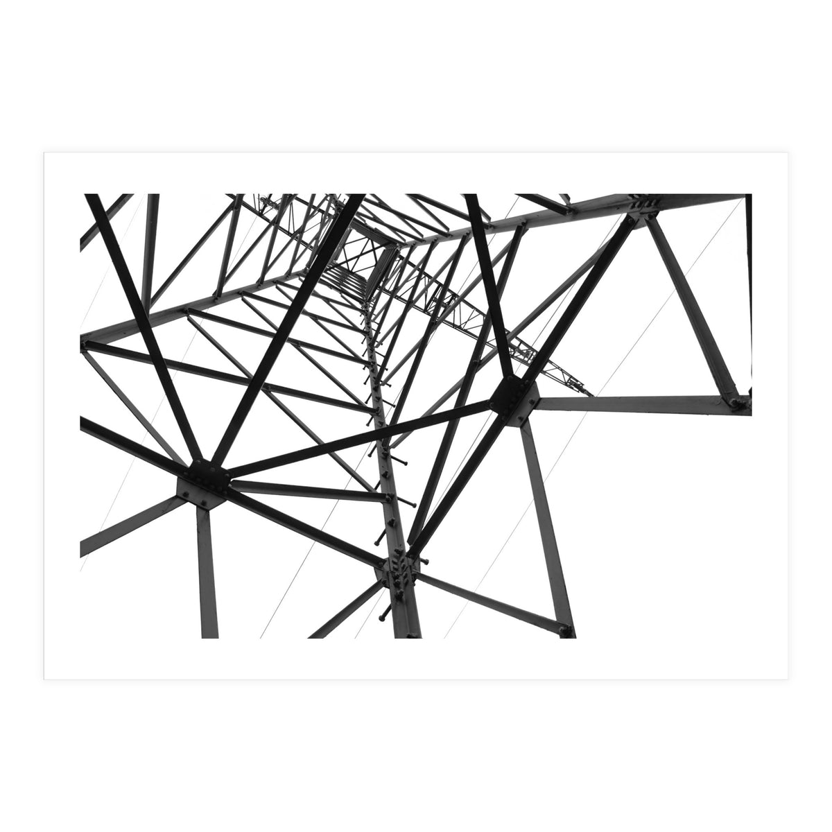 Electric Tower Inside, Industrial Germany (Print Only)