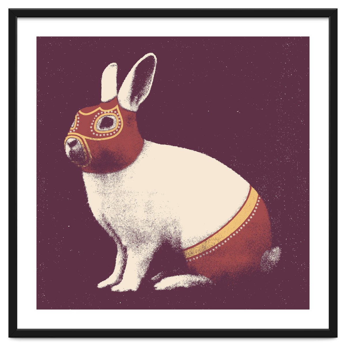 Rabbit Wrestler Square