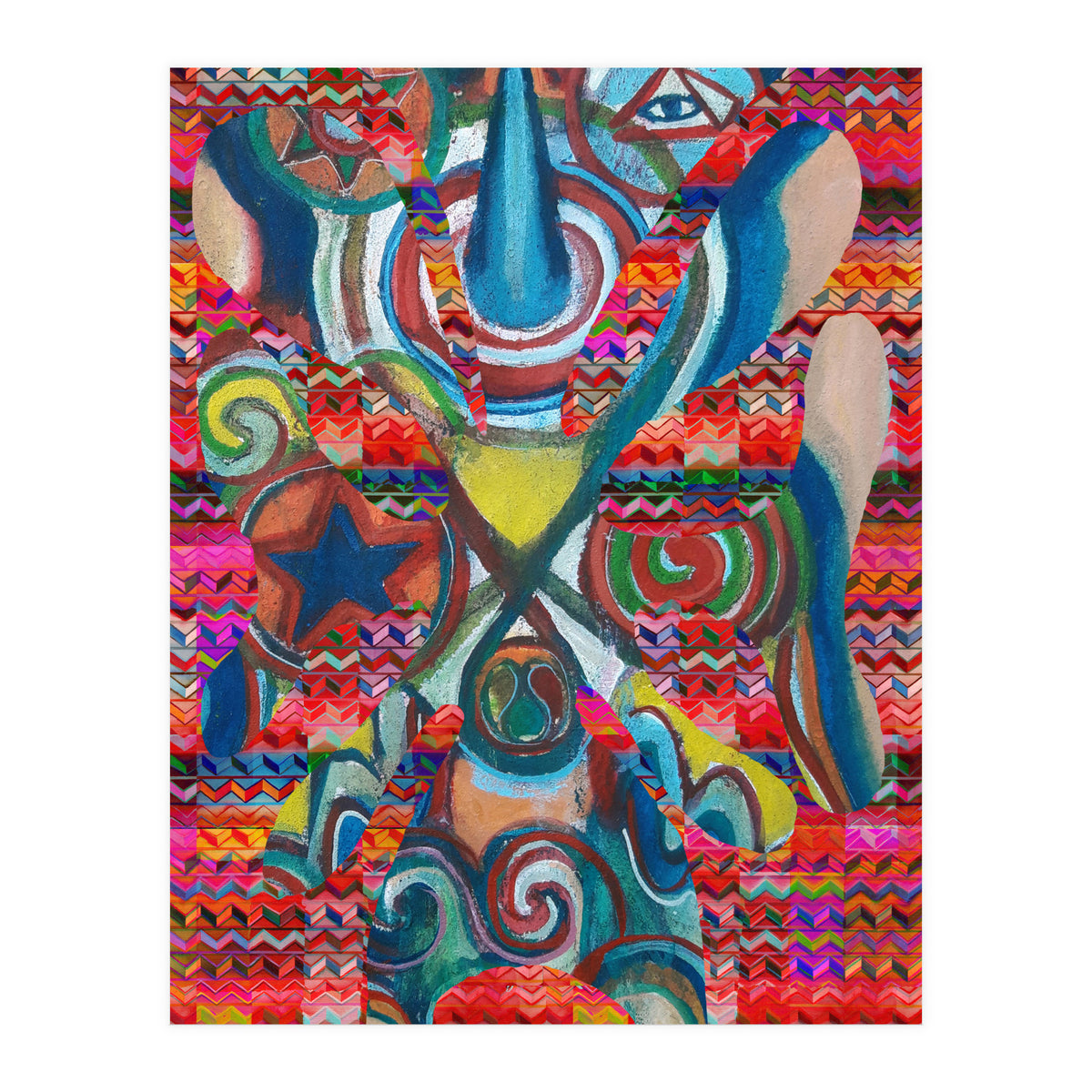 Pop Abstract 2023 Tapiz 17 (Print Only)