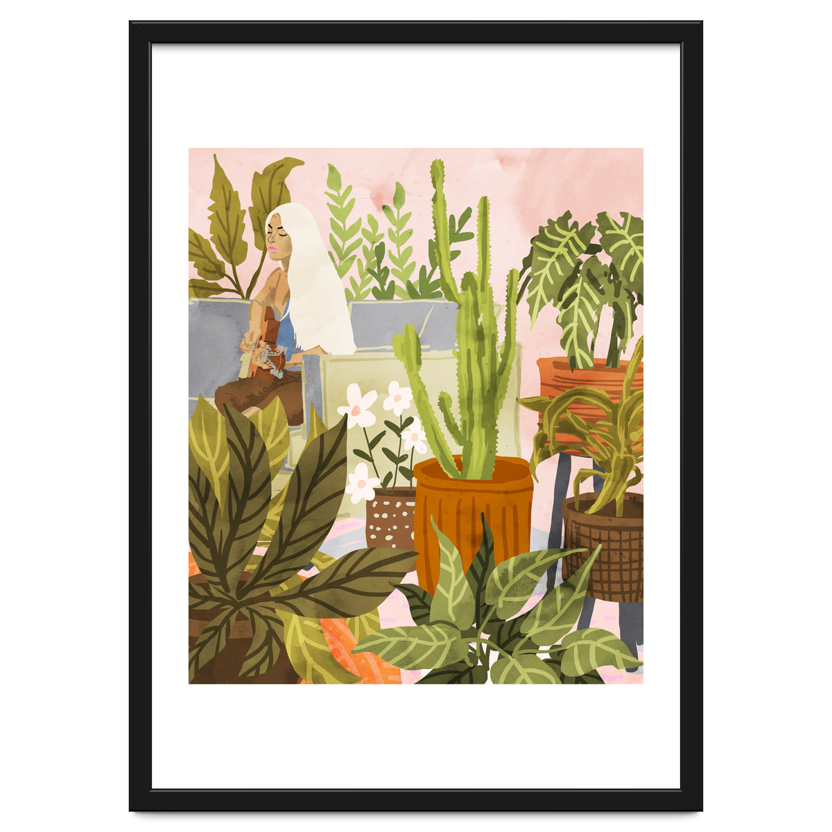 Playing For My Plants