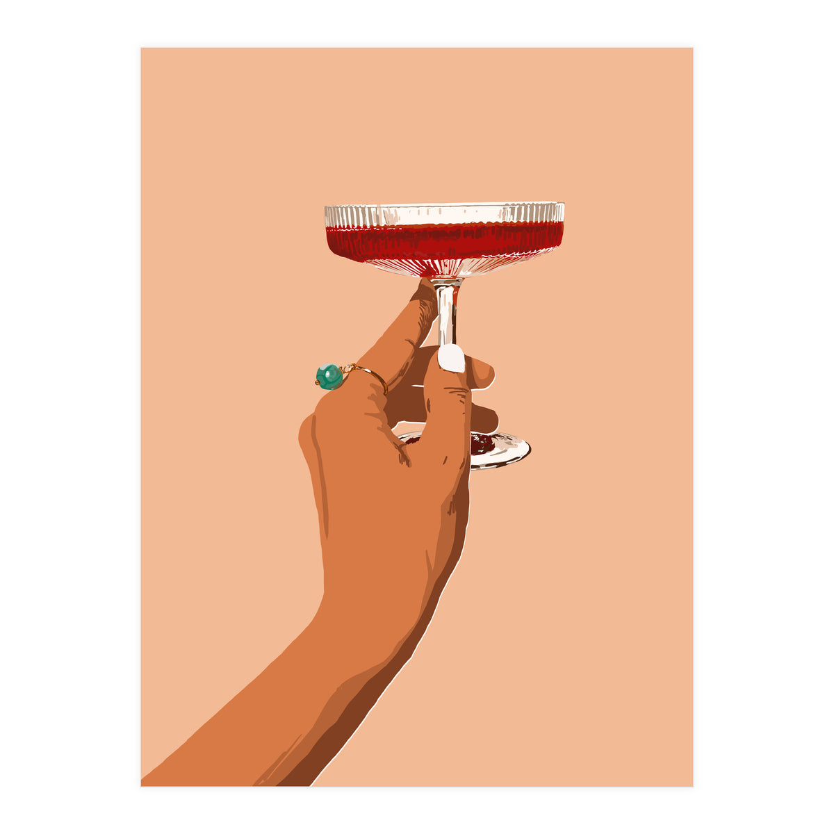 Cheers To Love, Laughter & Happily Ever After (Print Only)