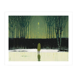 Eerie Woods Landscape (Print Only) thumbnail
