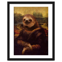 Sloth Mona Lisa