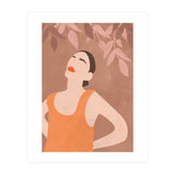 Mid Century Modern Boho Woman (Print Only) thumbnail