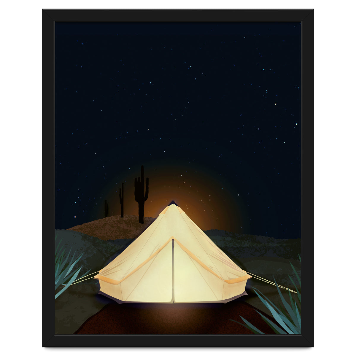 Tent at Night