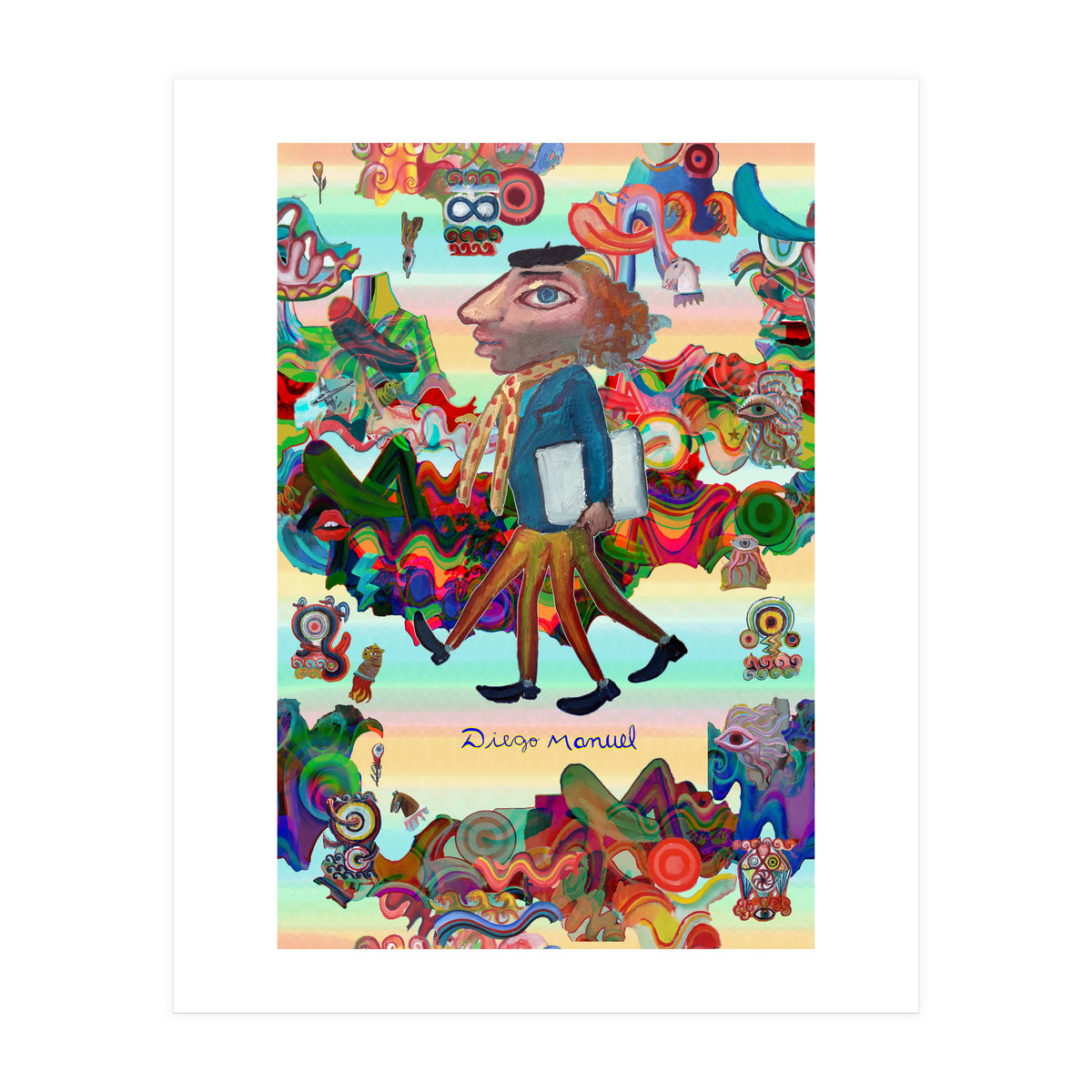 Graffitis 2021 Tapiz 92 (Print Only)