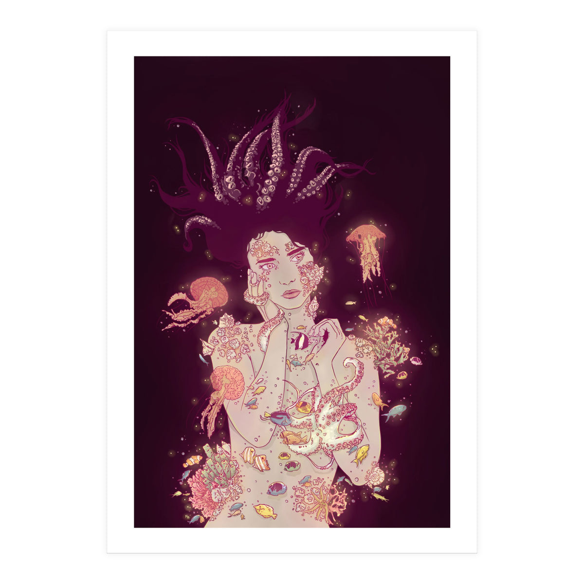 Abyss Lady (Print Only)