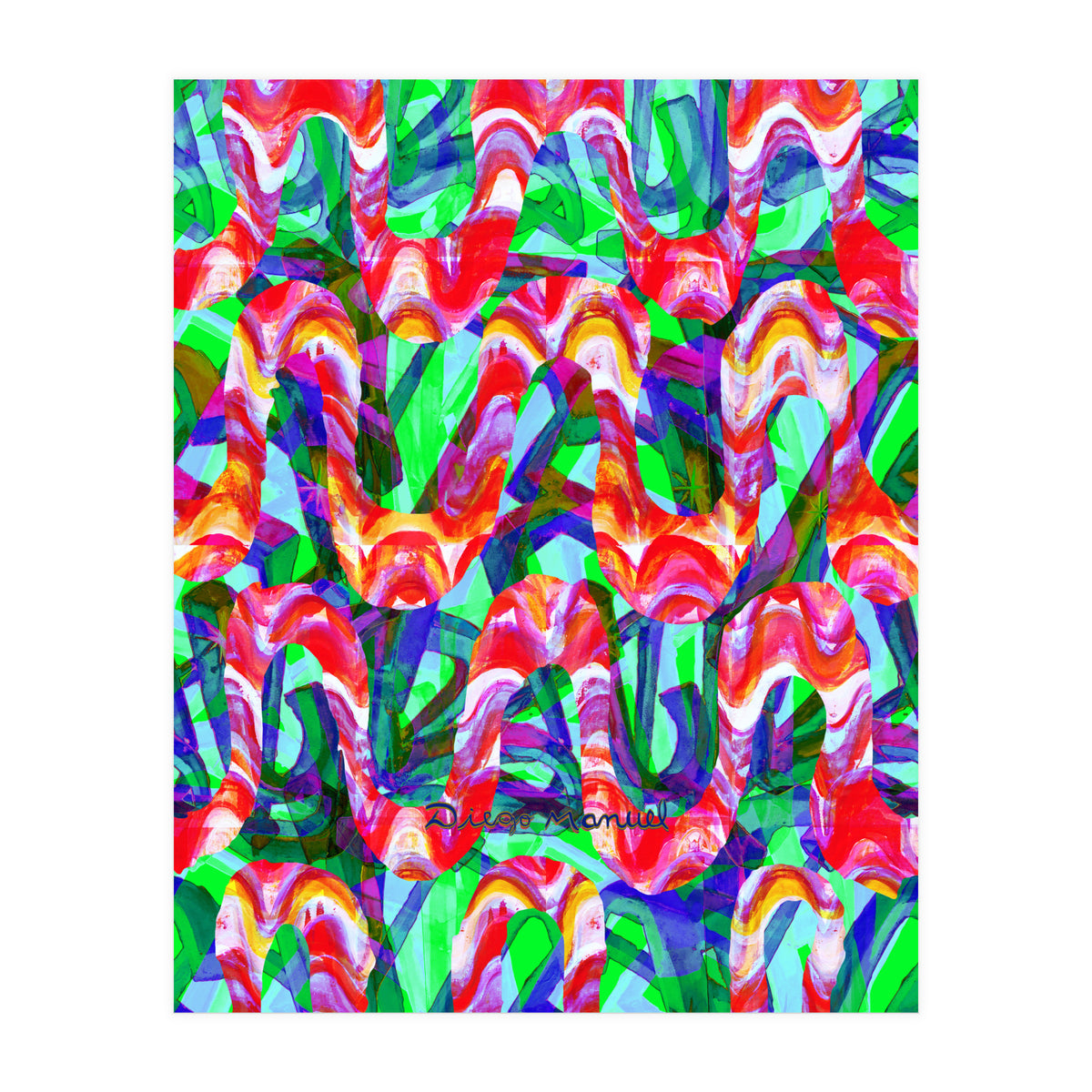 Pop Abstract 9 (Print Only)