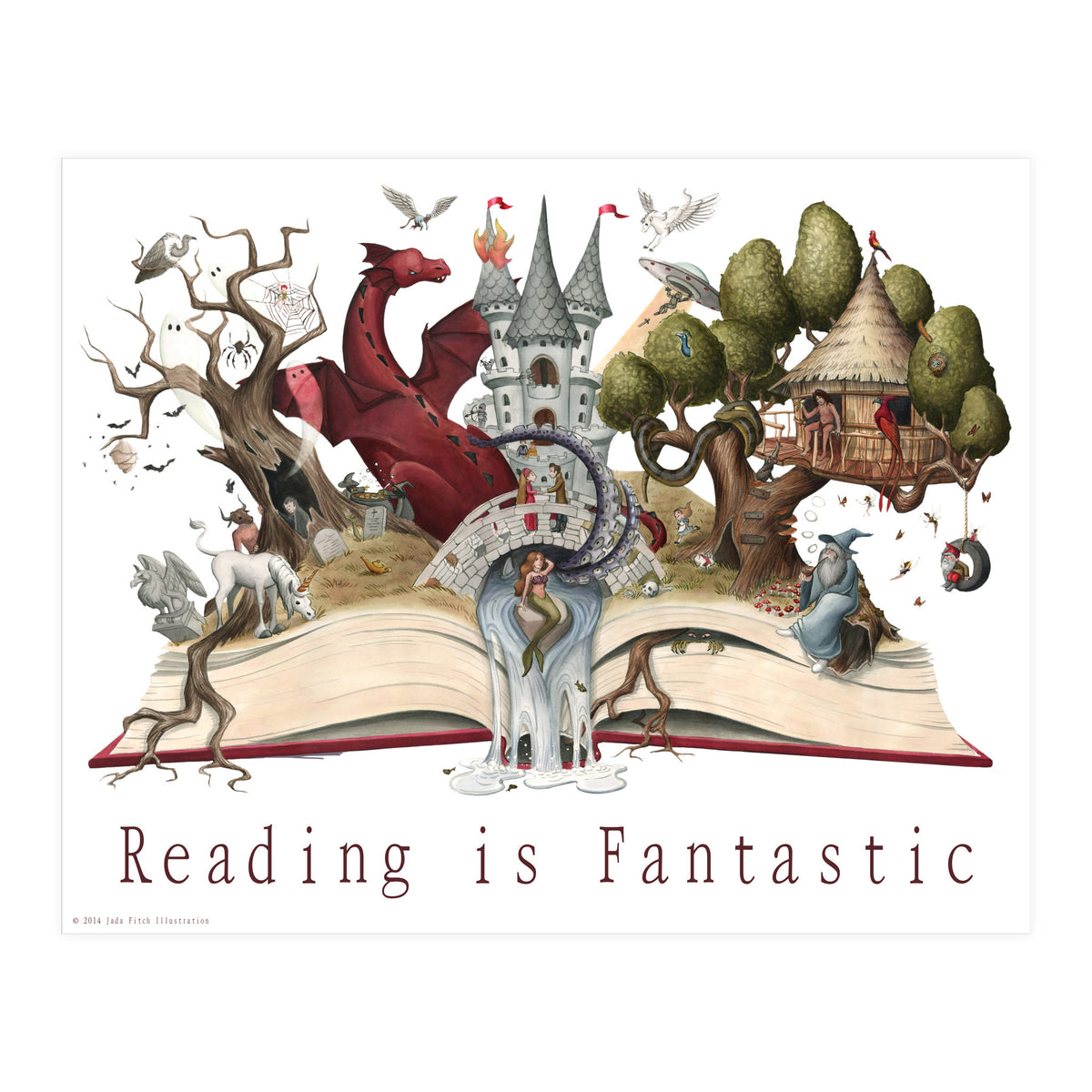 Reading Is Fantastic (Print Only)