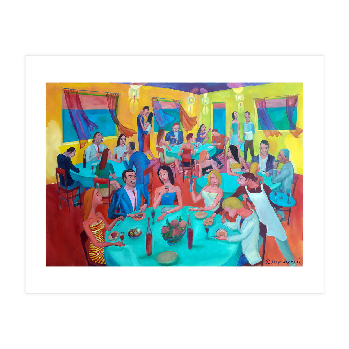 Reunion Social 7 B (Print Only)