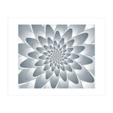 Swirl Flower Pattern  (Print Only) thumbnail