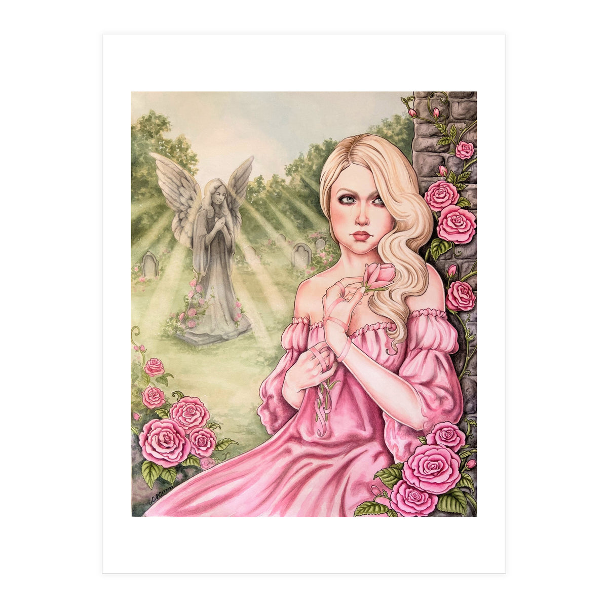 Weeping Rose (Print Only)