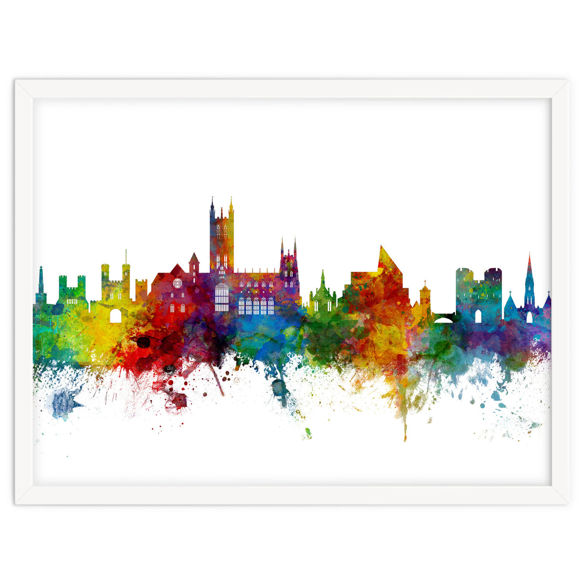 Canterbury England Skyline