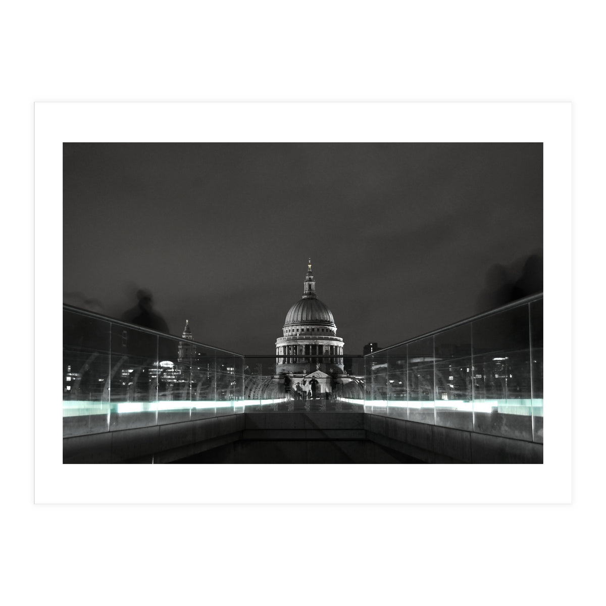 St Paul's Millennium Bridge London (Print Only)