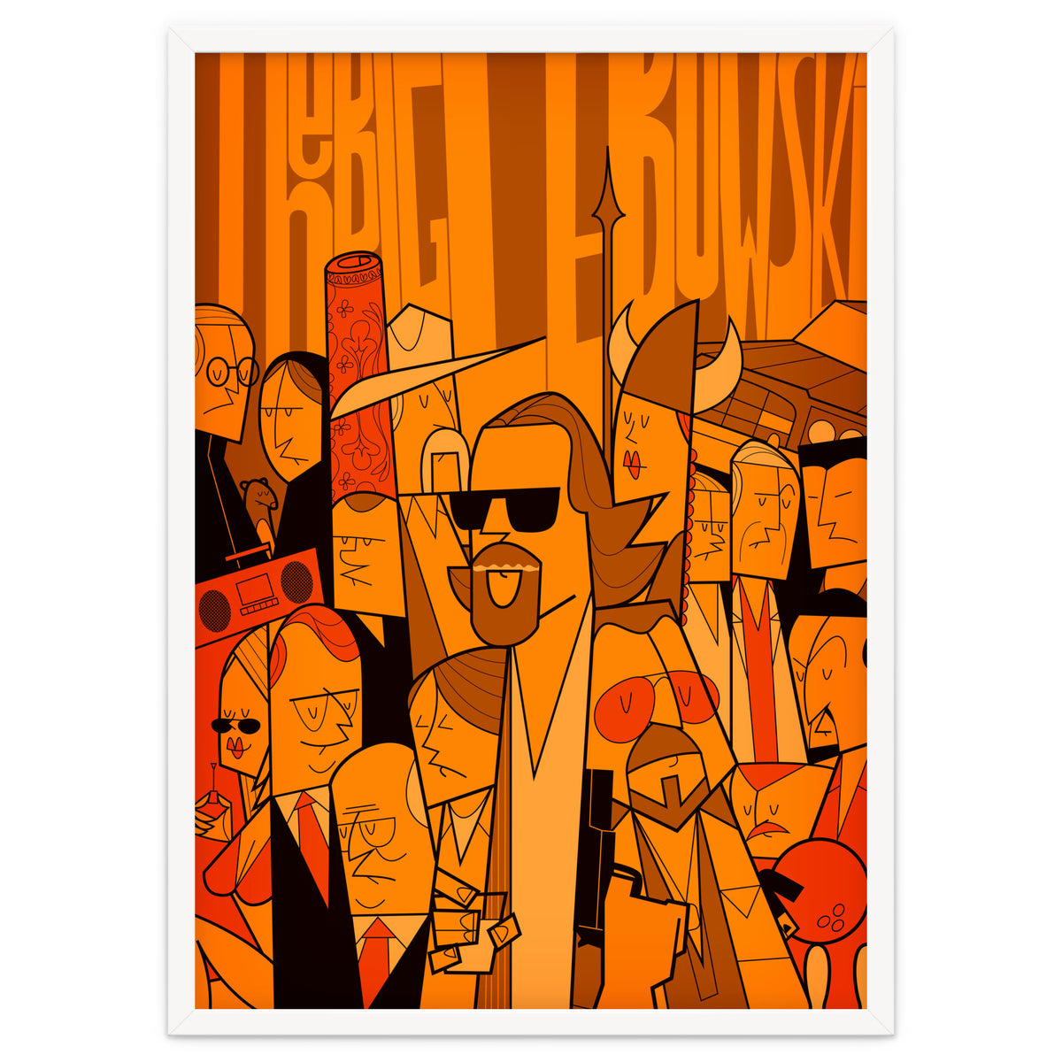 The Big Lebowski Alternative Movie Poster