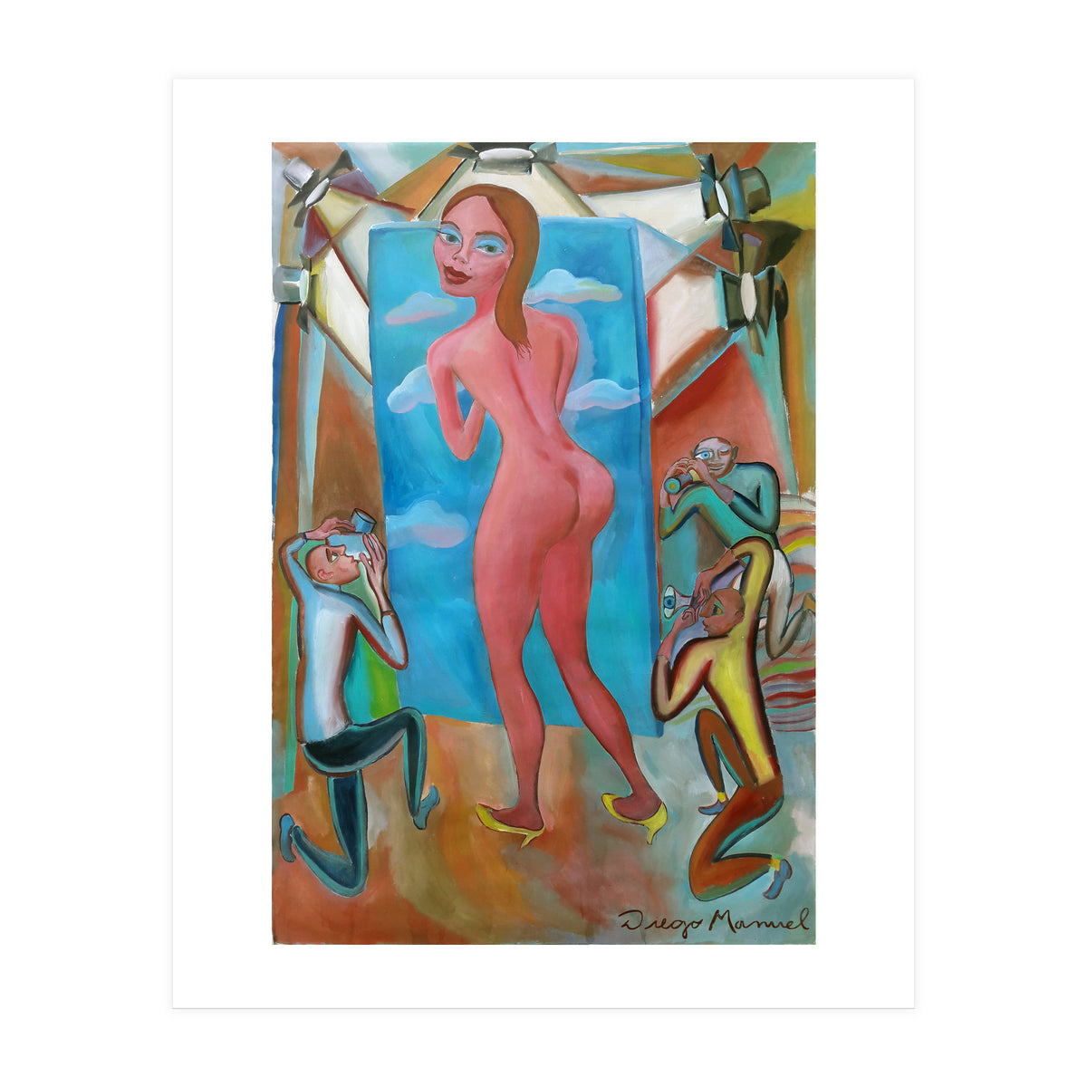 Chica Calendario 2 (Print Only)