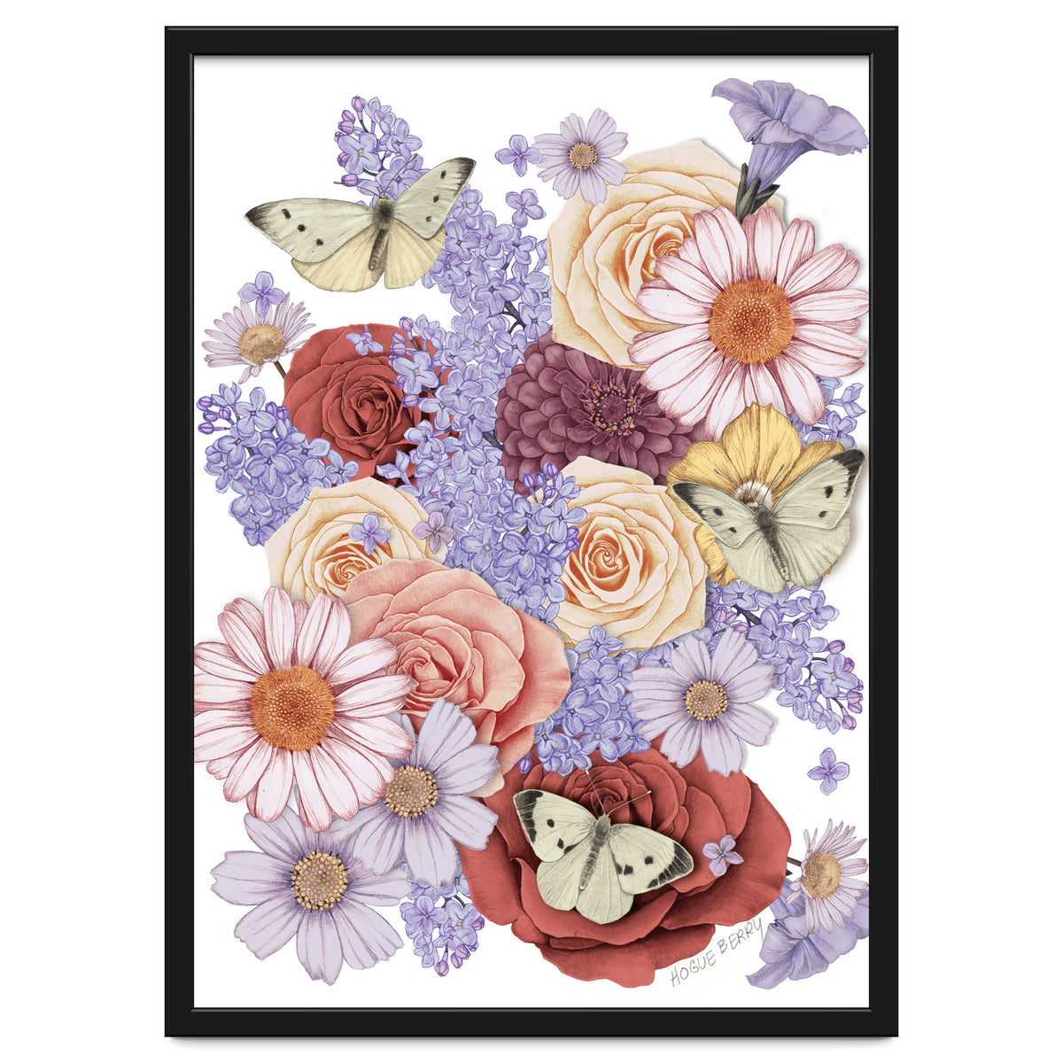 Flowers and Butterflies