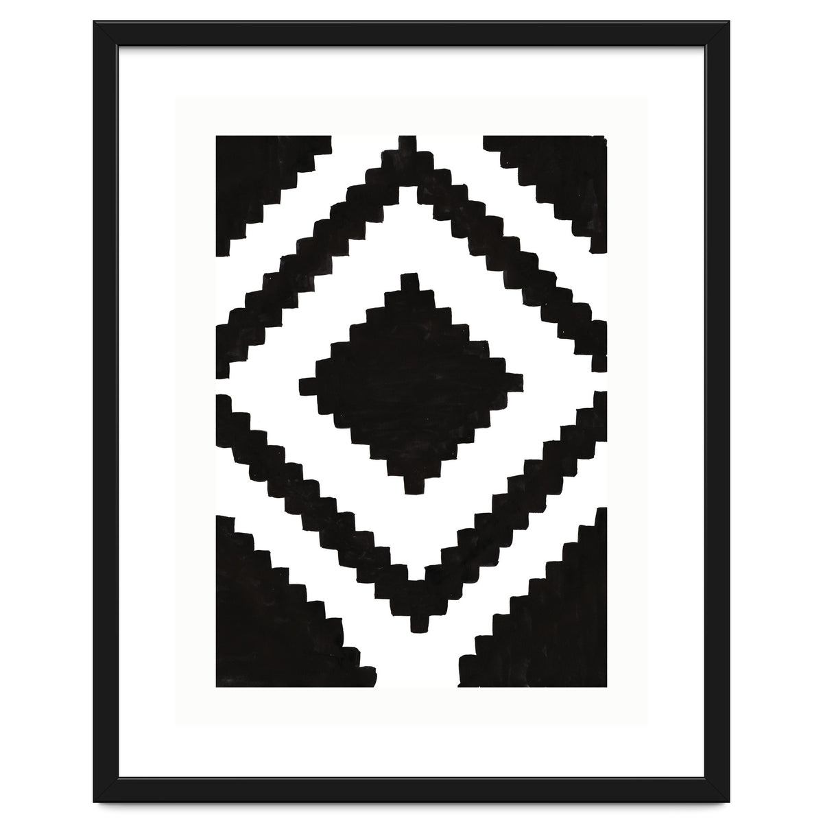 Patterns Aztec Black