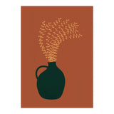 Terracotta Earth Tones Wall Decor Pottery Plant I (Print Only) thumbnail